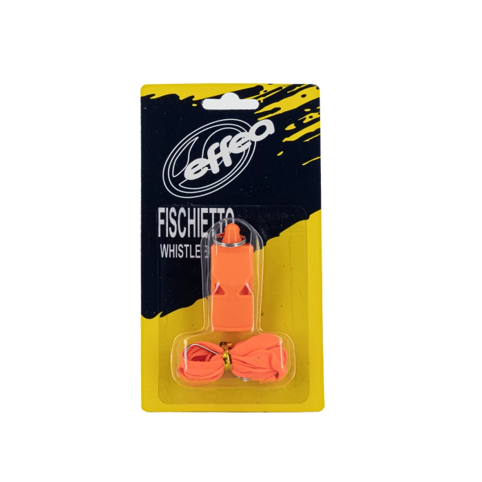 Whistle with drawstring Orange