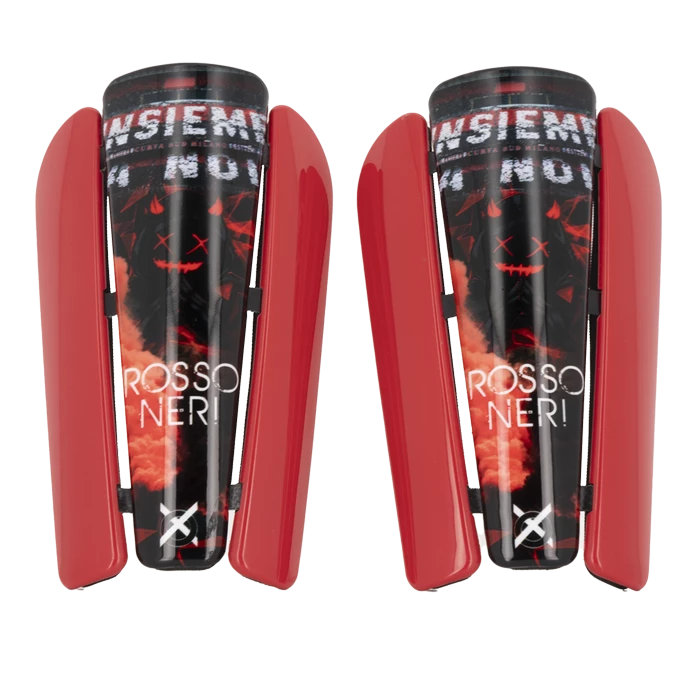 Rosso Neri XOSTYLE Shin Guards