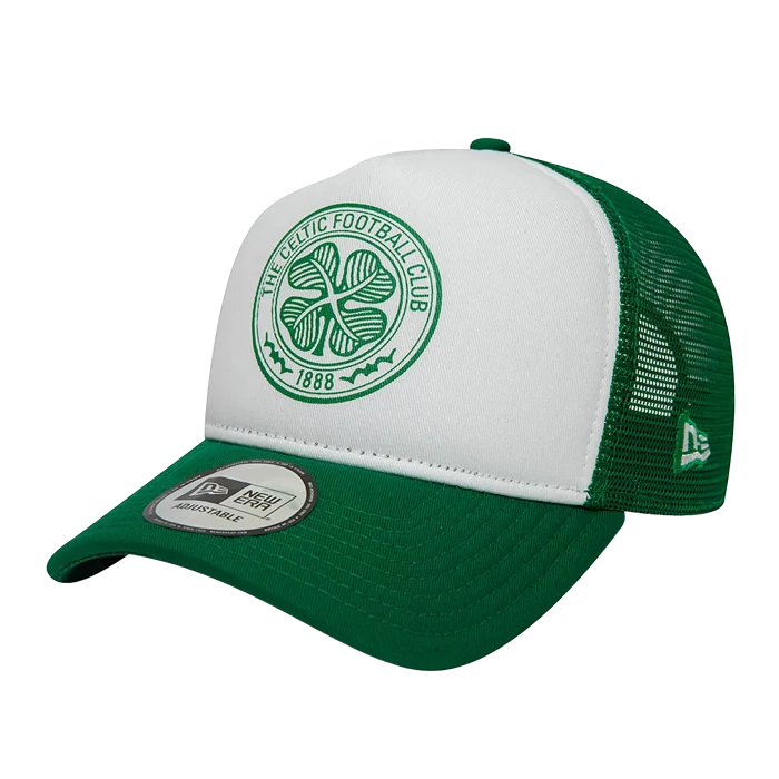 New Era - Celtic FC A-Frame Trucker Cap Green