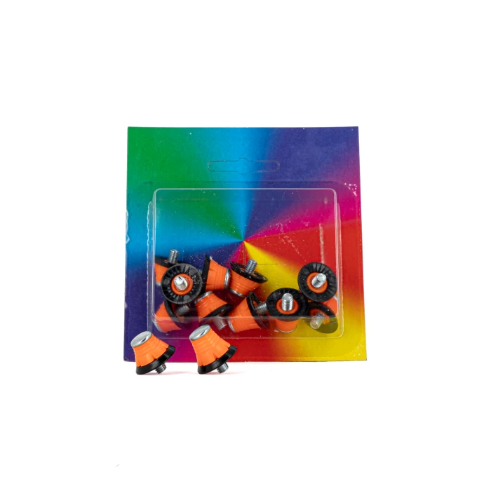 Legar - Orange Nylon / Metal Cleats 13/16mm
