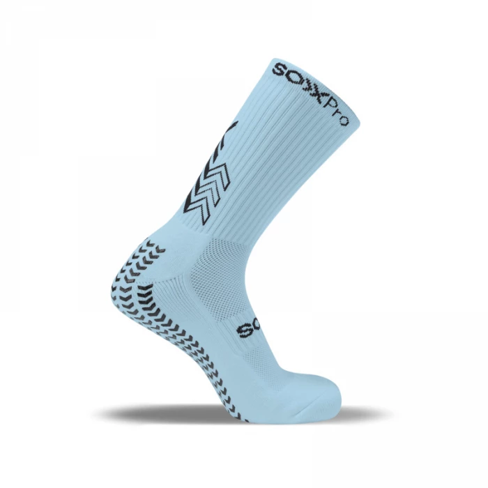 SOXPro - Calze Grip & Anti slip Celesti