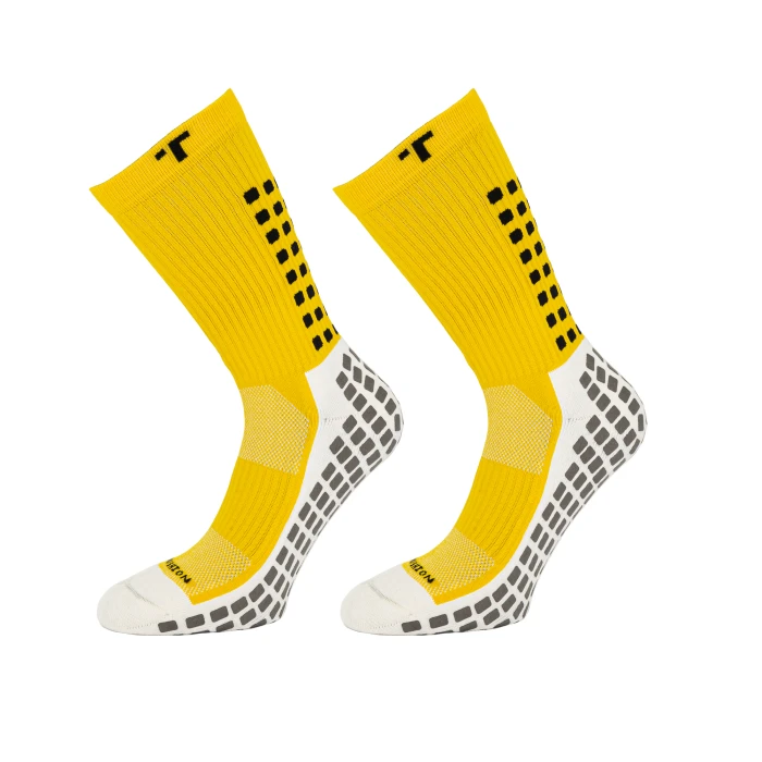 TRUsox - Mid-Calf Cushion Socks 3.0 Yellow