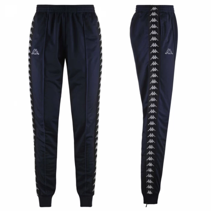 Kappa - Pantalone Banda Rastoria Slim Blu