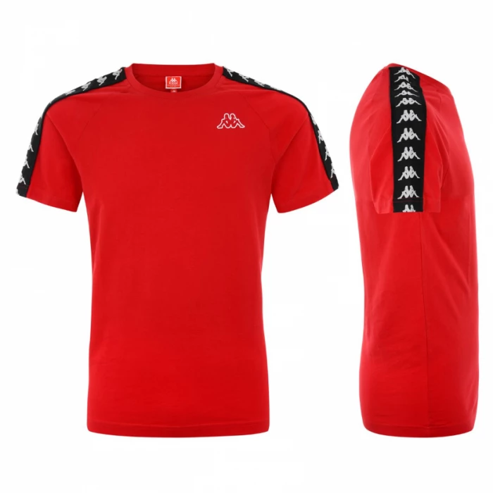 Kappa - T-shirt Banda Coen Slim Rossa