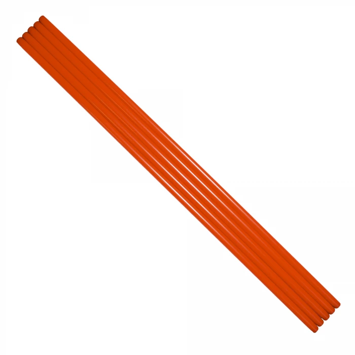 Liski - Set 5 Pz Palo Slalom Arancione Fluo