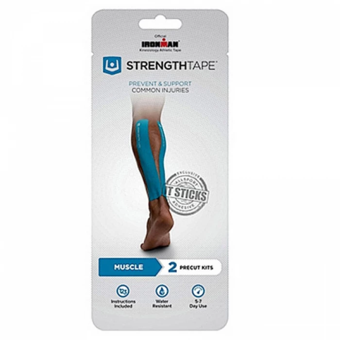 Strength Tape MUSCOLI Nastro pre-tagliato kinesiologico 