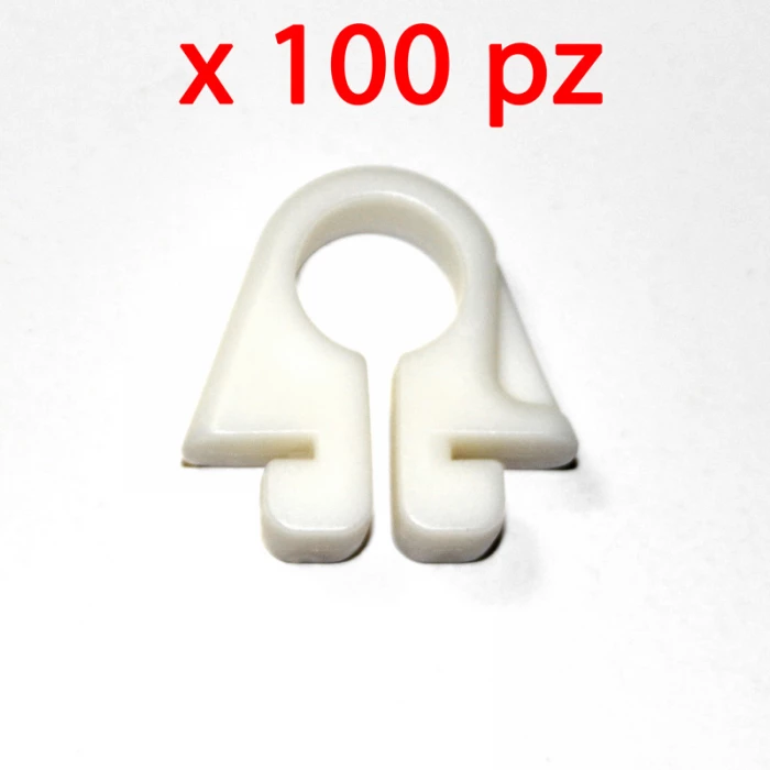 Confezione 100 pz Ganci per Reti