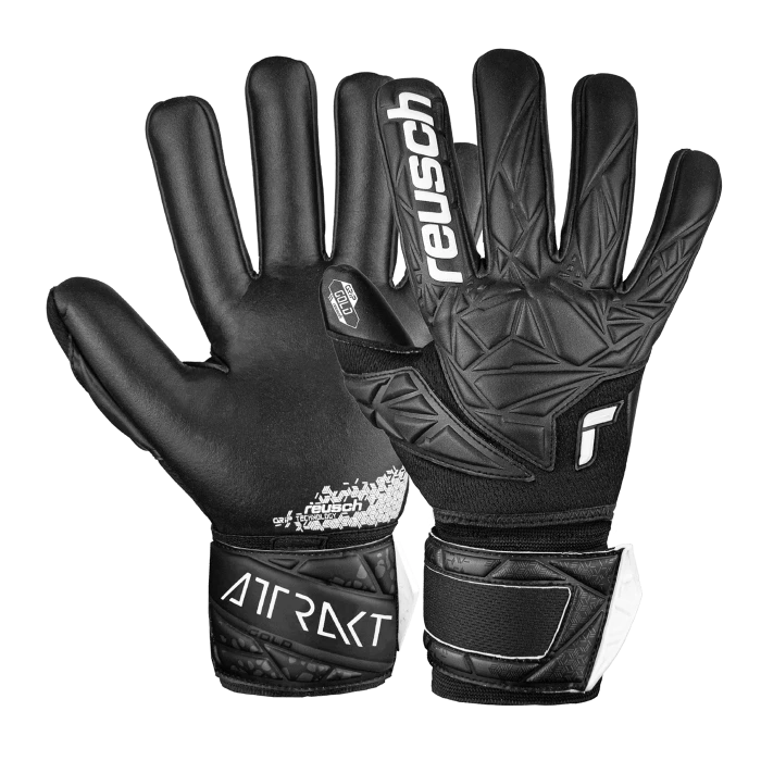 Reusch - Attrakt Gold NC Finger Support Black