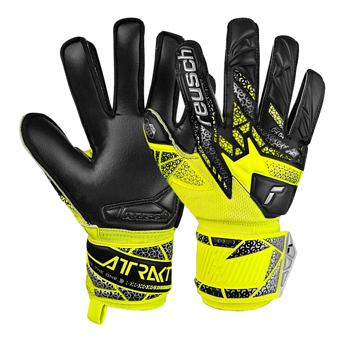 Reusch - JUNIOR Attrakt 25 Silver Yellow