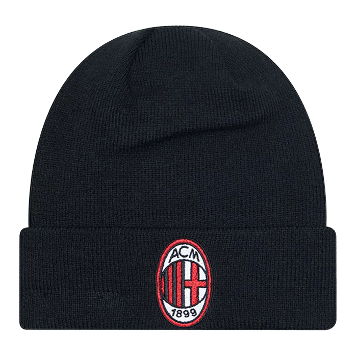 New Era - AC Milan Black Cuff Knit Beanie Hat