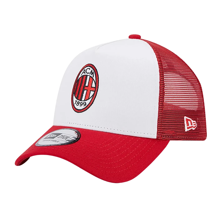 New Era - AC Milan A-Frame Trucker Cap White