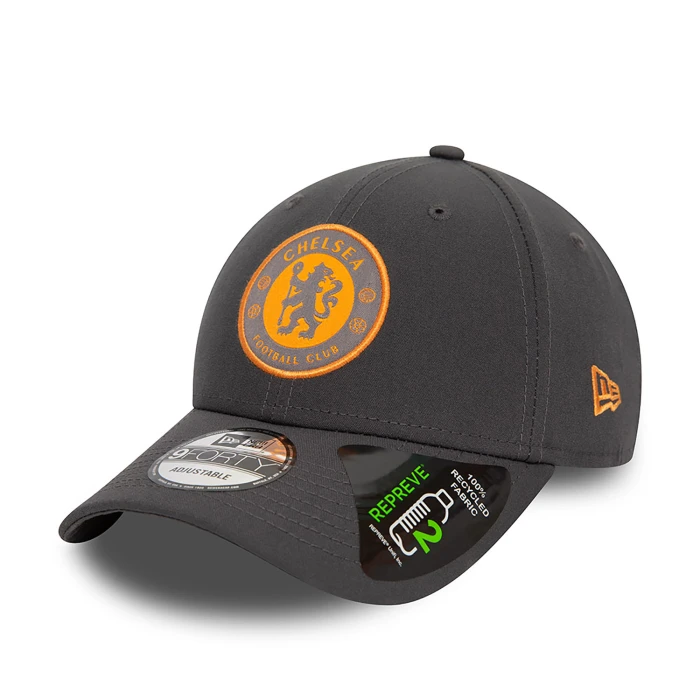 New Era - 9FORTY Chelsea FC Lion Crest Seasonal Pop Repreve Grey