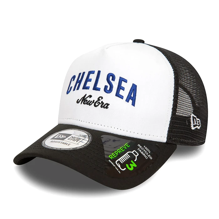 New Era - Chelsea Wordmark Repreve E-Frame Trucker Cap Black