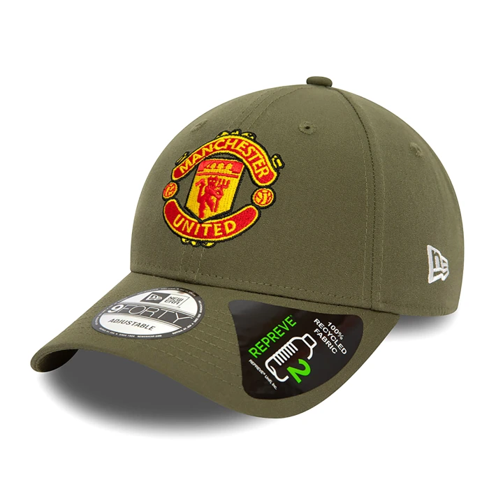 New Era - Manchester United Seasonal Pop Repreve Green 9FORTY Cap
