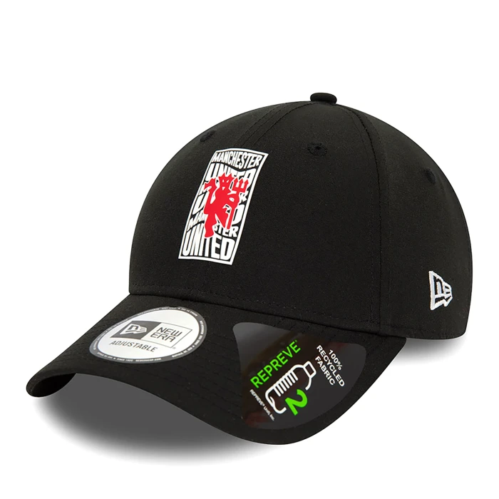 New Era - Manchester United Repreve Black 9FORTY Cap