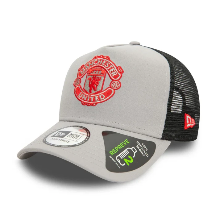 New Era - Manchester United Seasonal Repreve Grey 9FORTY E-Frame Trucker Cap