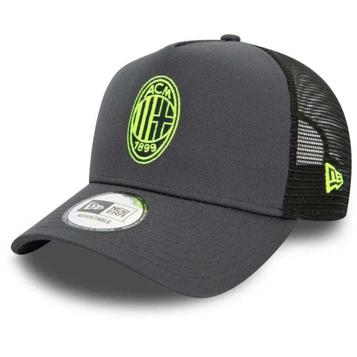 New Era - AC Milan Seasonal Dark Grey 9FORTY E-Frame Trucker Cap