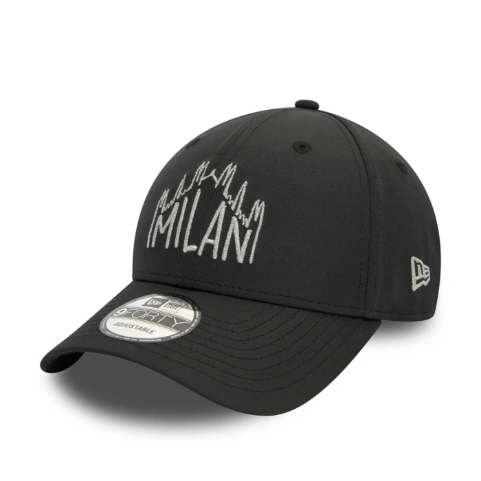 New Era - AC Milan Reflective Black 9FORTY Cap