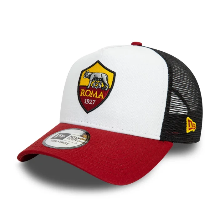New Era - AS Roma Core White 9FORTY E-Frame Trucker Cap
