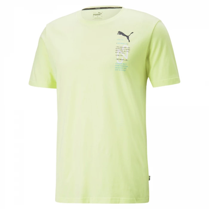 Puma - T-shirt Neymar Jr. Graphic Fresh Yellow