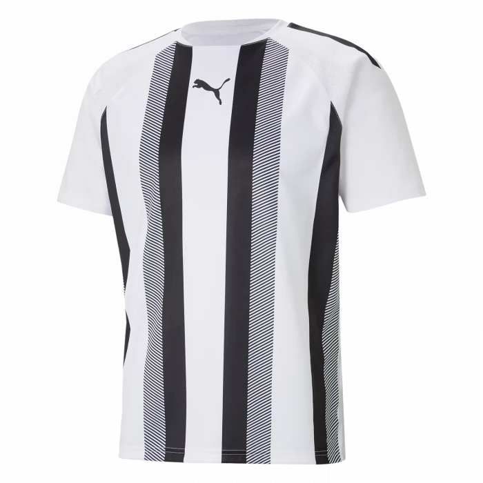 Puma - Jersey teamLIGA Striped White Black