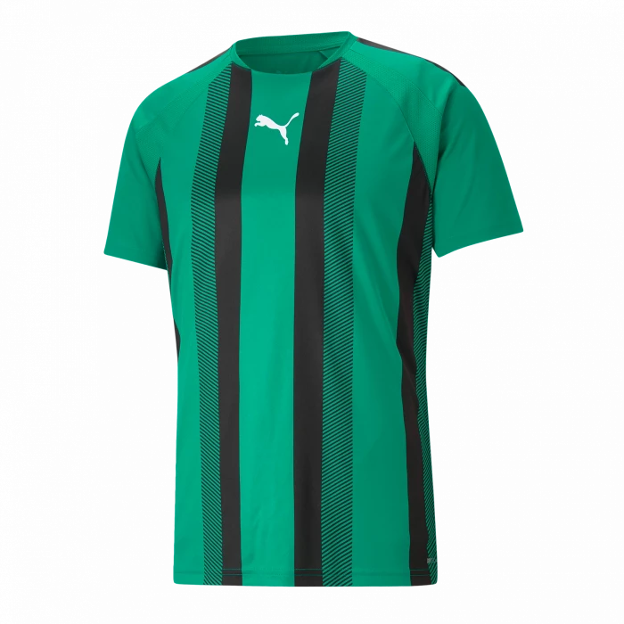Puma - Jersey teamLIGA Striped Green Black