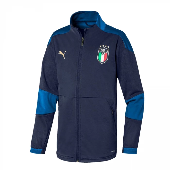 Puma - JUNIOR Italia Felpa Allenamento Home Ufficiale 2020-21