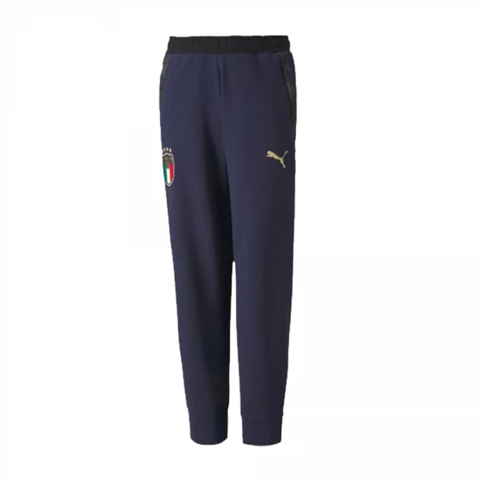 Puma - JUNIOR Italia Pantalone Casuals Blu Ufficiale 2020/21