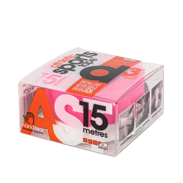 d3tape - AST Double Strapping Tape Pink White