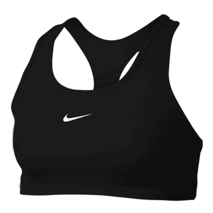 Nike - WOMAN Black Swoosh Sports Bra