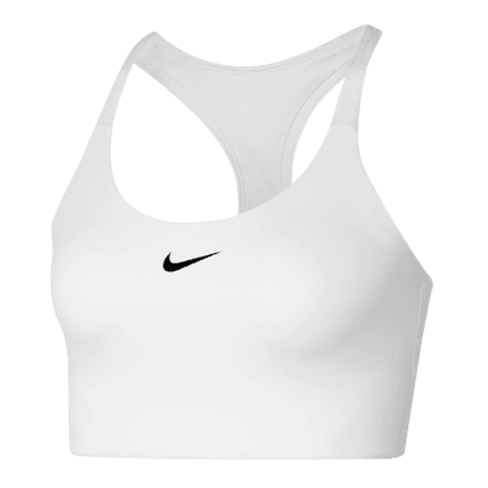 Nike - WOMAN White Swoosh Sports Bra
