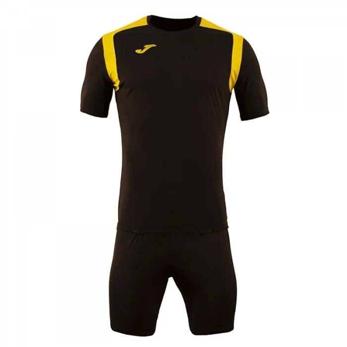 Joma - Kit Champion V Nero / Giallo MC