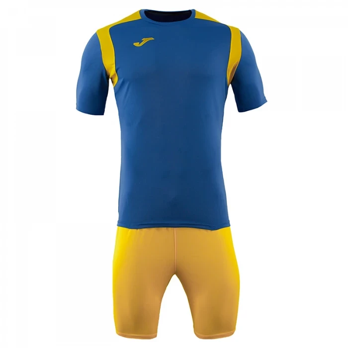 Joma - Kit Champion V Azzurro / Giallo MC