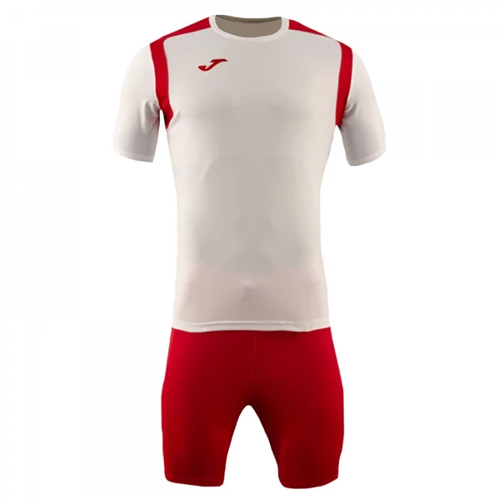 Joma - Kit Champion V Bianco / Rosso MC