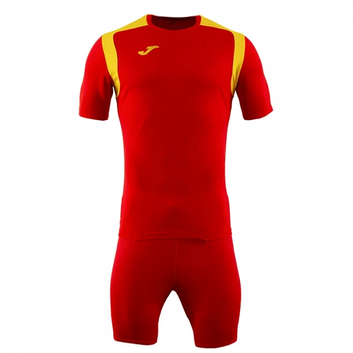 Joma - Kit Champion V Rosso / Giallo MC