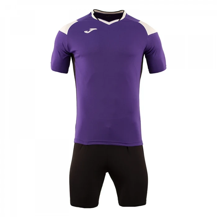 Joma - Kit Crew III Viola / Bianco MC