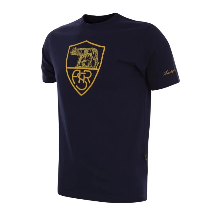 AS Roma Heritage T-shirt Blue