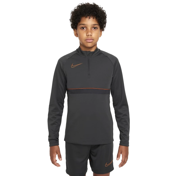 Nike - JUNIOR Grey Dri-FIT Academy Sweatshirt