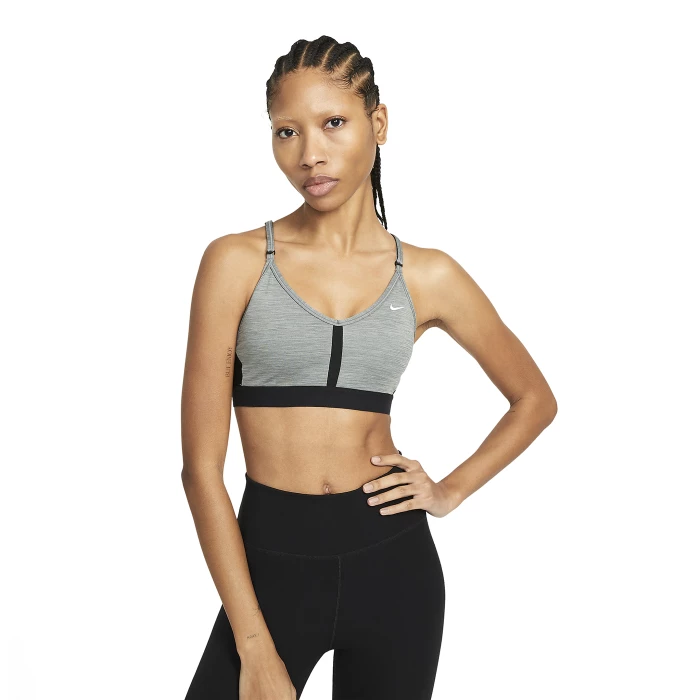 Nike - WOMAN Grey Indy Sports Bra