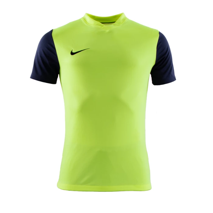Nike - Jersey Tiempo Premier II Volt / Blu Navy SS