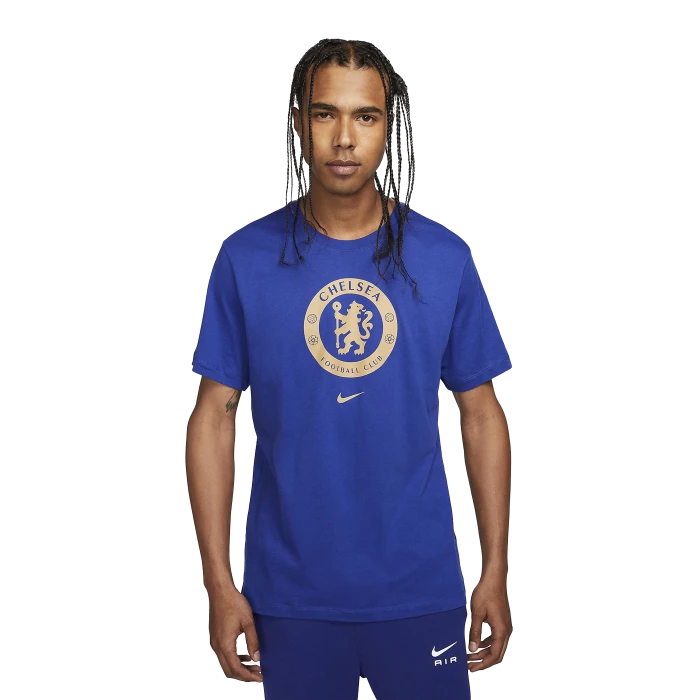 Nike - Chelsea Crest Tee T-shirt Royal Official 2023 / 24
