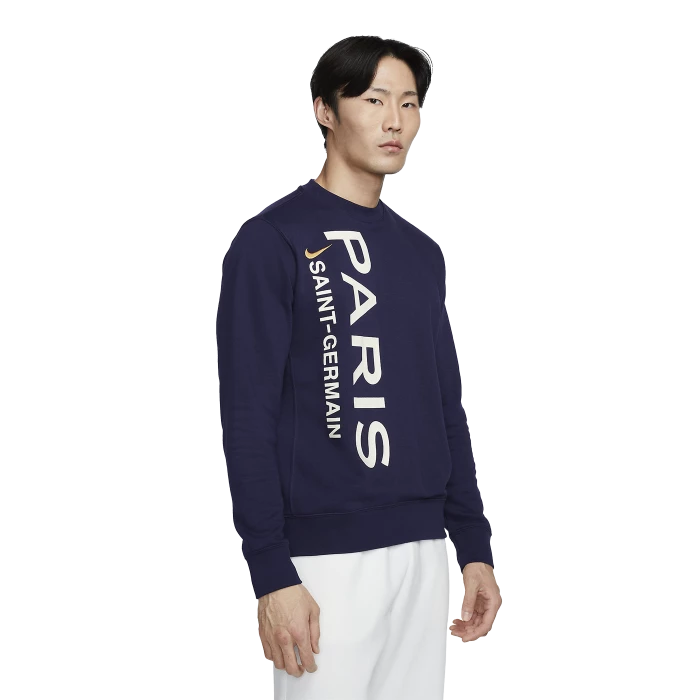 Nike - PSG Blu Navy Club Sweatshirt Official 2023 / 24