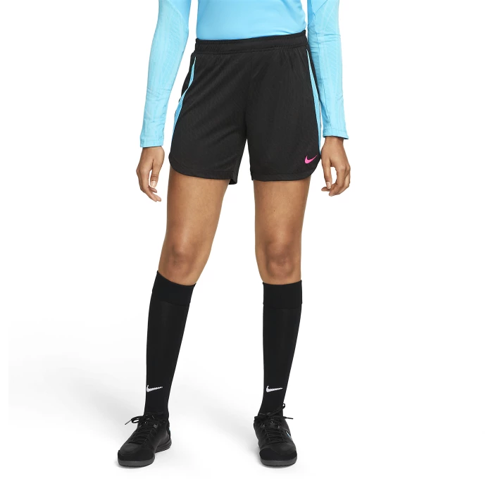 Nike - WOMAN Dri-FIT Strike Short Black Baltic Blue