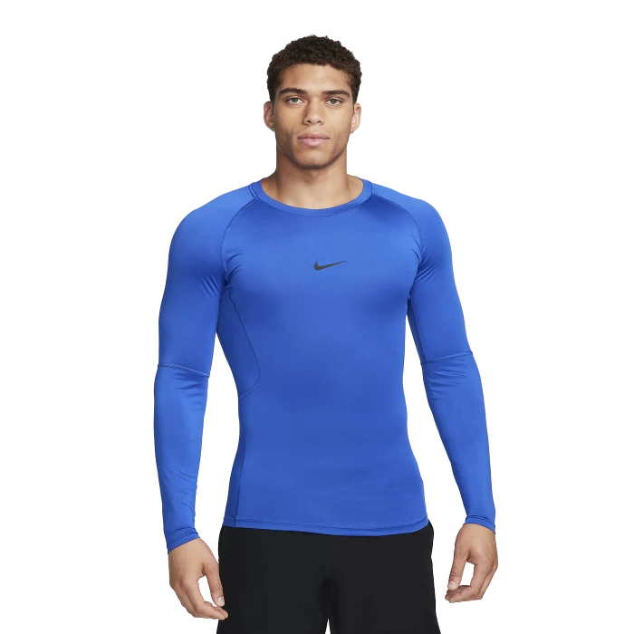 Nike - Fitness Jersey Pro Royal LS