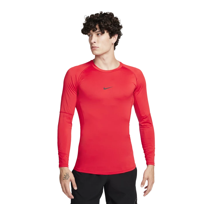 Nike - Fitness Jersey Pro Red LS