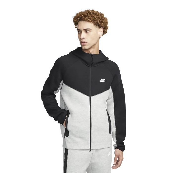 Nike - Sportswear Tech Fleece Windrunner Hoodie Stone Black