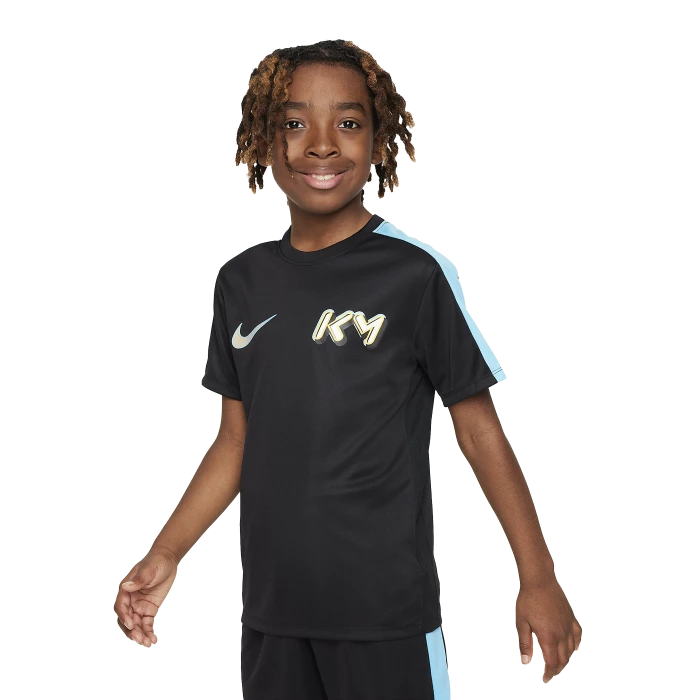 Nike - JUNIOR T-Shirt KM Black Baltic Blue