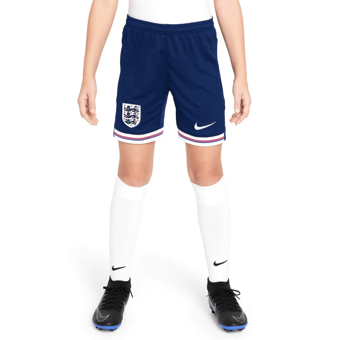 Nike - JUNIOR England Stadium Home Shorts Official 2024