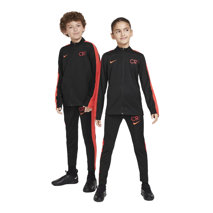 Nike - JUNIOR Black Red Sportswear CR7 Dri-FIT Tracksuit