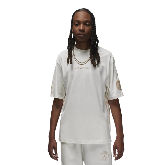 Nike - PSG White Heritage 85 T-Shirt Official 2023 / 24